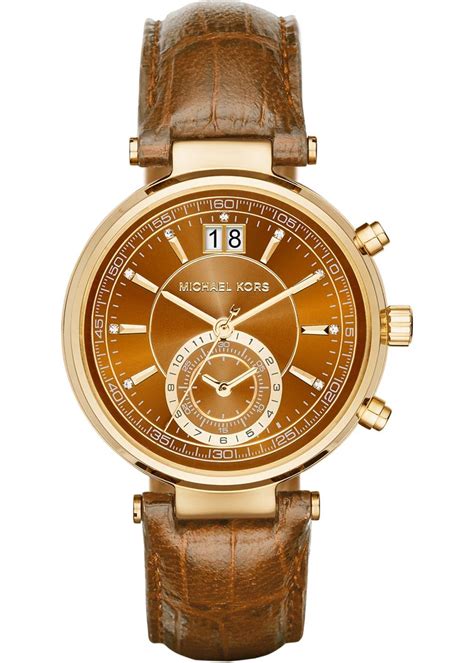 michael kors uhr leder braun|michael kors clothing.